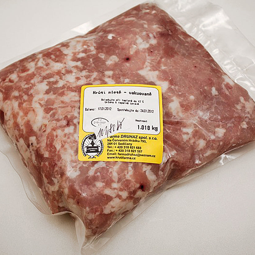 Farma Druhaz - Krůtí mleté maso mražené (kg)