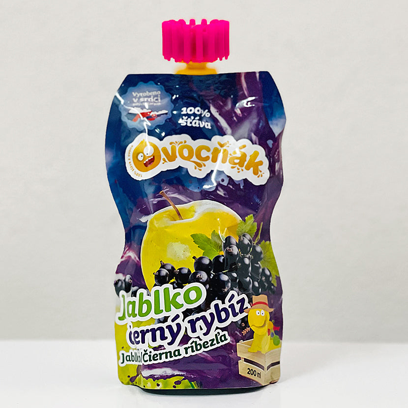 Ovocňák mošt jablko + černý rybíz (200 ml)